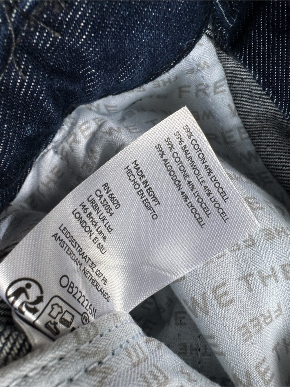 Free People We the Free CRVY New Spin Trouser Jeans | 24 NWT - Picture 10 of 12